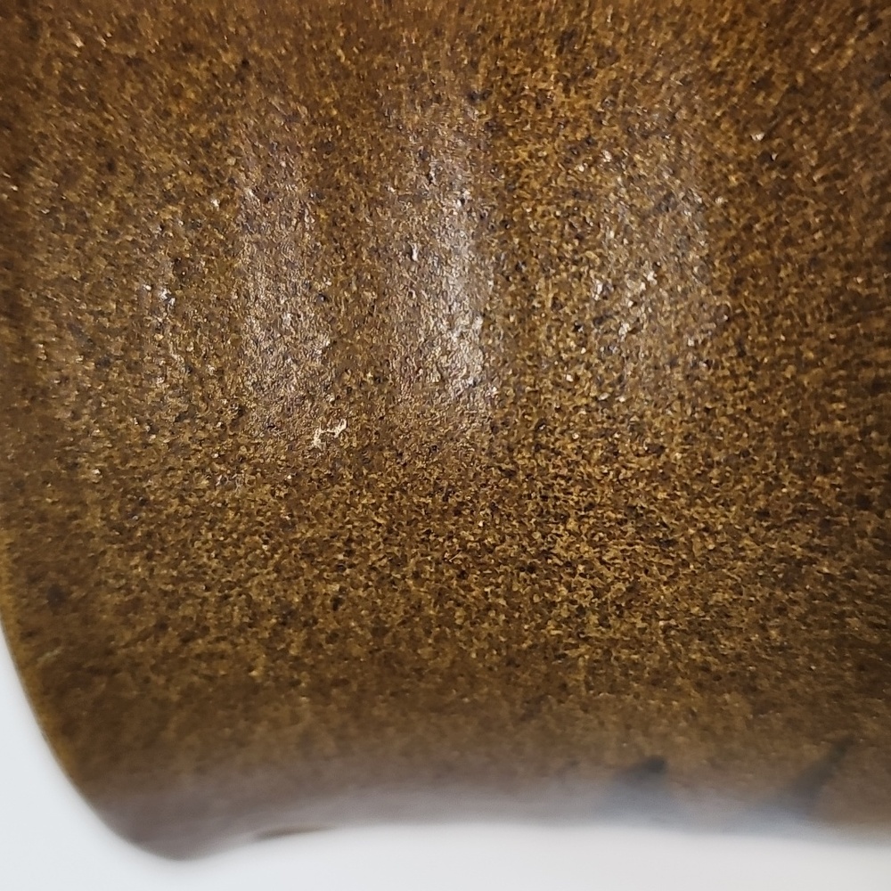 Small Vintage Stoneware Ceramic Floral Plant Pot with holes for hanging - Picture 12 of 12